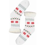 Pesail Alpaca Thermo ponožky s chlupem FK8203 bílá – Zboží Dáma