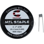 Coilology předmotané spirálky MTL Staple Ni80 0.68ohm – Hledejceny.cz