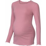 esmara dámské těhotenské triko s dlouhými rukávy růžová – Zboží Dáma