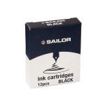 Sailor inkoustové bombičky černá 12 ks – Hledejceny.cz