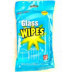 WIPES SKLO Hygienické vlhčené ubrousky s antibakteriální přísadou 40 ks