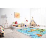 Obsession Torino kids 233 WORLD MAP modrá – Sleviste.cz