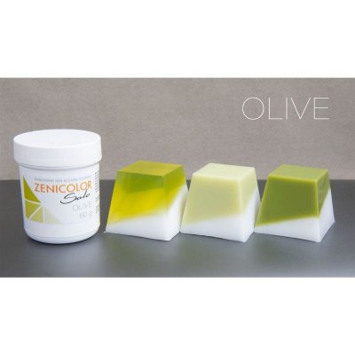 Zeni Barva do mýdlové hmoty 60g olive – Zboží Mobilmania