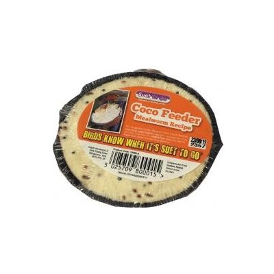 Suet To Go Krmítko pro ptáky Kokos s moučnými červy 200 g – HobbyKompas.cz