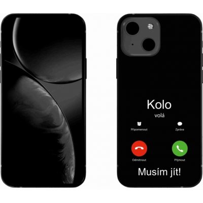 mmCase na iPhone 13 6.1 - kolo volá černé pozadí – Zboží Mobilmania