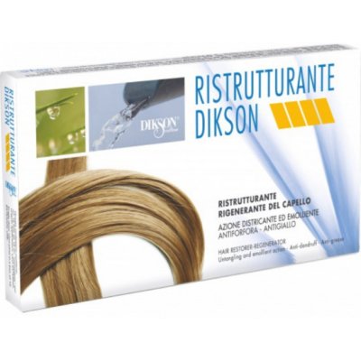 Dikson Rectructures Ampule pro obnovu hustých vlasů 12077002 12 x 12 ml – Zboží Mobilmania