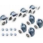 Mezamo+ Válečky do sprchového koutu, sada 8 ks válečků – Zboží Dáma