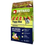 Ontario Puppy Mini Chicken & Potatoes & Herbs 6,5 kg – Hledejceny.cz