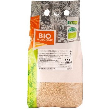 ProBio Bioharmonie Rýže kulatozrnná natural Bio 3 kg