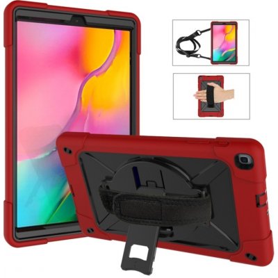 Protemio Solid Odolný kryt pre Samsung Galaxy Tab A 10.1 2019 T515/T510 71186 červený – Zboží Mobilmania