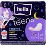 Bella For Teens Ultra Sensitive Night dámské vložky 8 ks – Zboží Dáma