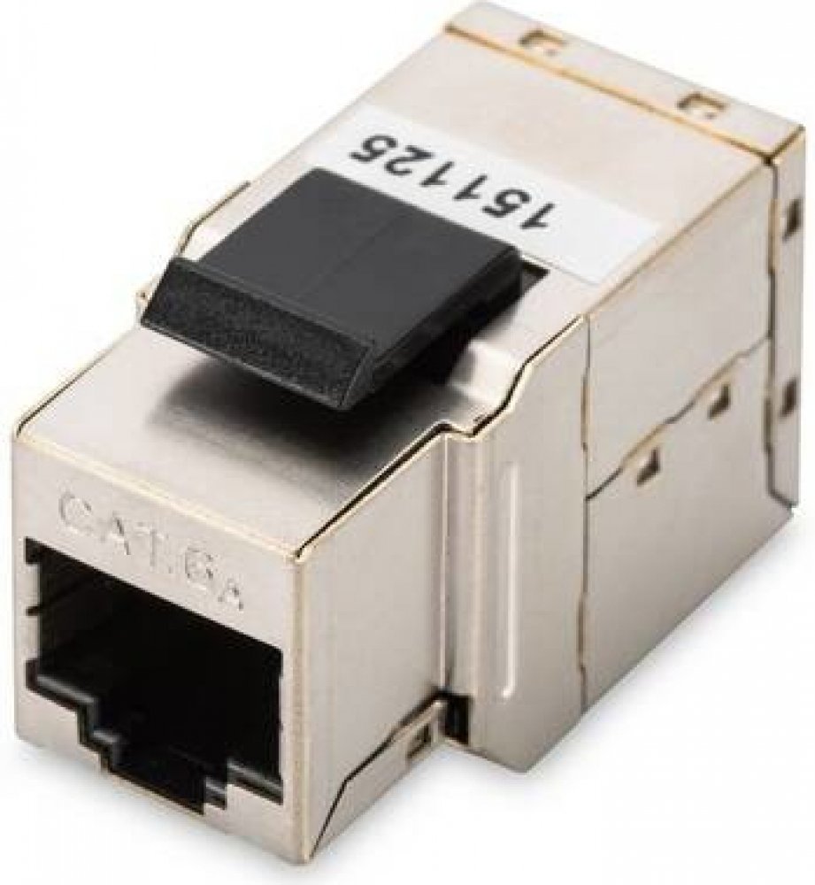 Digitus Modulární spojka CAT 6A, stíněná RJ45 až RJ45, připevnění na ...