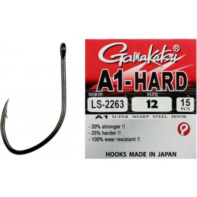 Gamakatsu A1-Hard LS-2263 s očkem vel.8 15 ks – Zbozi.Blesk.cz