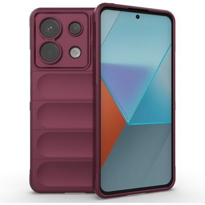 Rugg odolný gelový Xiaomi Redmi Note 13 X6 5G - vínové – Zboží Mobilmania