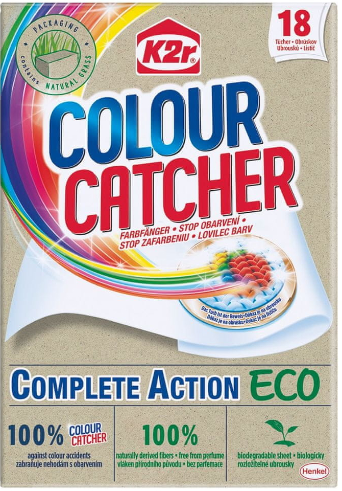 K2r Colour Catcher Eco ubrousky proti obarvení, 18 ks od 85 Kč - Heureka.cz