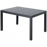 LIVARNO home Hliníkový rozkládací stůl Miami, 140–200 x 90 cm, antracitová – Hledejceny.cz