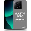 Pouzdro a kryt na mobilní telefon Picasee silikonové Xiaomi 13T Pro - Vlastní design/motiv černé