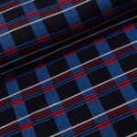 Flanel bavlněný A-3 modro-červené káro, š.150cm (látka v metráži) – Zboží Dáma