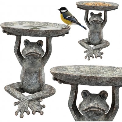 Exner Napajedlo pro ptáky Frog2 29,5 x 23 cm magnesium šedá – Hledejceny.cz
