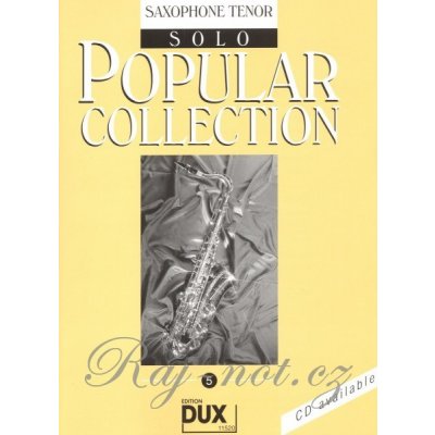 POPULAR COLLECTION 5 / solo book tenorový saxofon