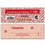Baloušek Tisk ET300 Bločková vstupenka 1-100 – Zboží Živě