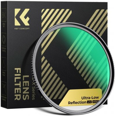 K&F Concept UV Ultra Low Reflection 8k UV MRC Nano X Slim 55 mm – Zboží Živě