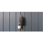 Keter Darwin zahradní domek 4 x 6 šedý s podlahou – Zboží Mobilmania