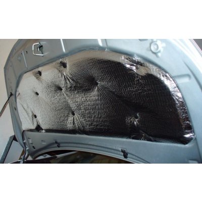 Odhlučnění kapoty motoru zvuková a tepelná izolace 10mm 100x70cm | Zboží Auto