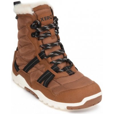 Xero shoes Alpine W zimní pohorky Rubber brown/eggshell