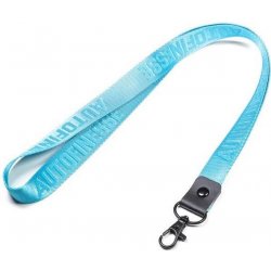 Šňůrka na krk Auto Finesse Luxury Embossed Lanyard Long Teal