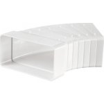 Vents 1008187 Koleno 3° až 48° horizontální VENTS 52510 - 55 x 110 mm PVC – Hledejceny.cz