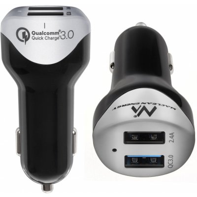 MacLean Nabíječka do auta Quick Charge QC 3.0 Smart-IC USB kabel 1,5 m