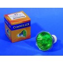 Omnilux 230V 50W GU-10 zelená