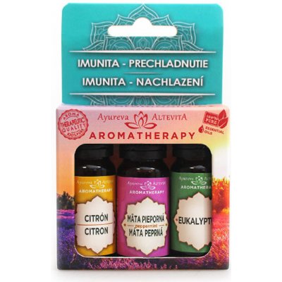 Altevita Set olejů Imunita a Nachlazení 3 x 10 ml + usb difuzér 2GO – Hledejceny.cz
