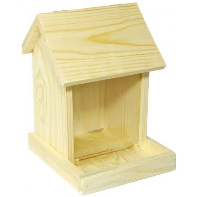 Vlastimil Morávek Krmítko pro ptáky Cidlina zásobník dřevo 17 x 18,5 x 24 cm – Sleviste.cz