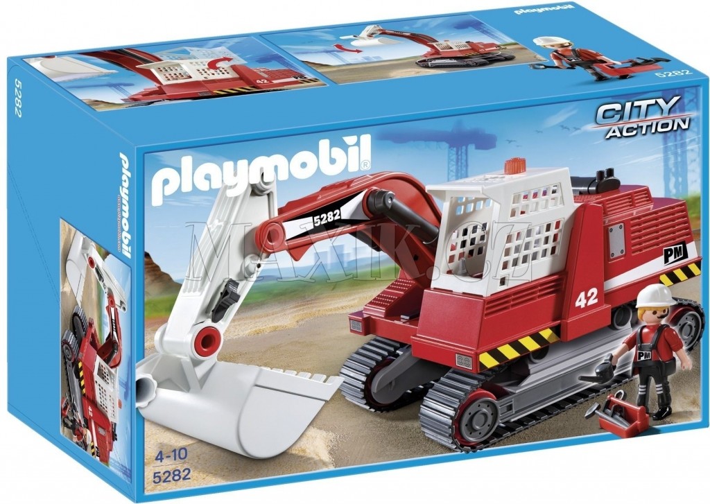 Playmobil 5282 pásový bagr od 653 Kč - Heureka.cz