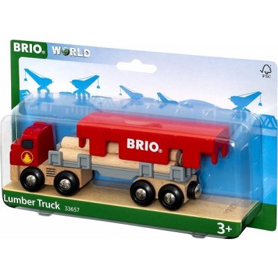 Brio World 33657 Nákladní vůz na dřevo – Zbozi.Blesk.cz