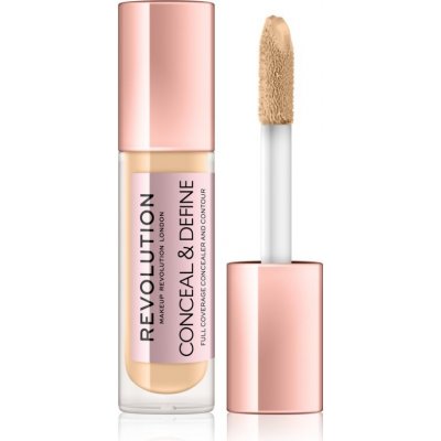 Make-up Revolution Conceal & Define Tekutý korektor C5,7 4 g – Zboží Dáma
