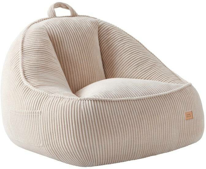 Mark Adler křeslo puf s opěradlem manšestrové Comfy 4.0 béžové