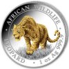 Bayerische Hauptmünzamt stříbrná mince African Wildlife Leopard 2023 1 oz