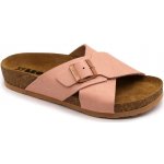 Leon 4053 dámské zdravotní korkové pantofle růžová orlando – Sleviste.cz
