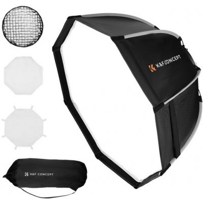 K&F Concept rychloupínací osmihranný softbox s držákem Bowens 65 cm – Zboží Živě