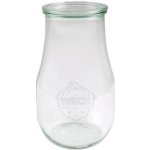 J. Weck Sklenice zavařovací Weck TULPENGLAS víčko 100 mm 4 ks x 2700 ml – Hledejceny.cz