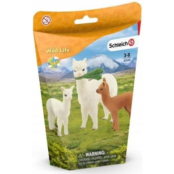 Schleich 42544 Rodina lam Alpaka