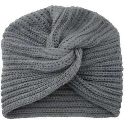 Harahu Turbanová Čepice Tmavě Šedá – Hledejceny.cz