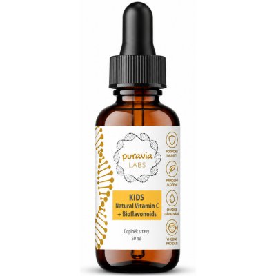 Puravia LABS Přírodní vitamín C pro děti 50 ml – Hledejceny.cz