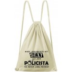 Dobrý triko bavlněný batoh Sexy policista Natural – Hledejceny.cz