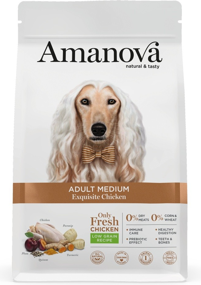 Amanova Dog Medium Chicken & Quinoa LG 12 kg