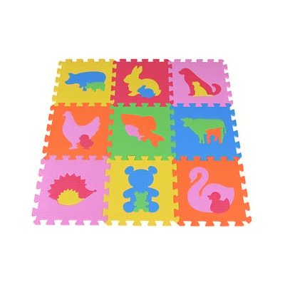 knorr toys Puzzle Mats Geo Shapes 10 ks. – Zbozi.Blesk.cz