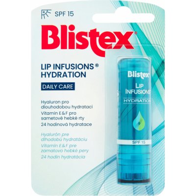 Blistex Infusions Hydration SPF15 hydratační balzám na rty 3,7 g – Hledejceny.cz